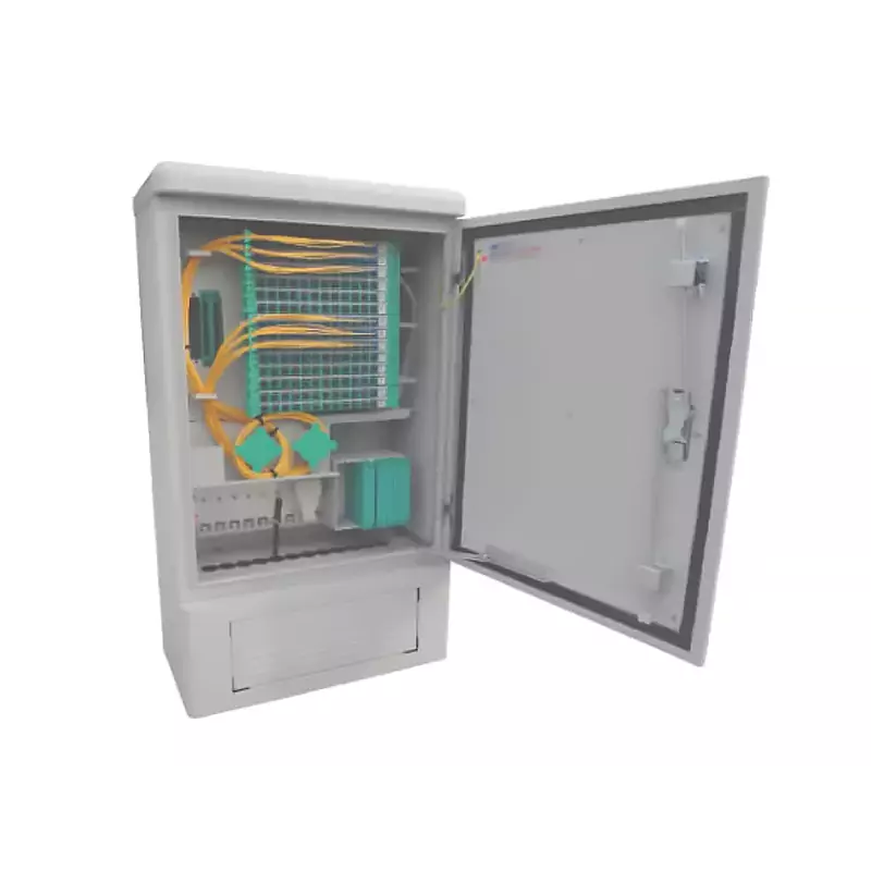 Jumperless Optical Cable Cross-Connect Cabinet